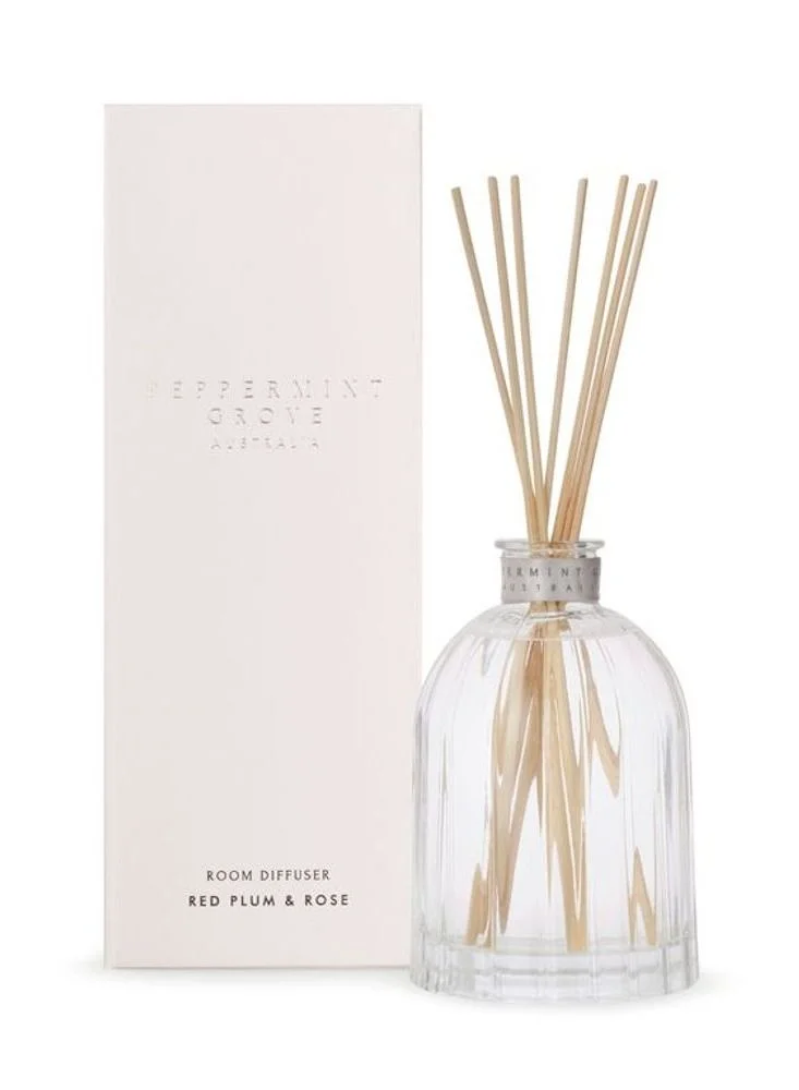 Peppermint Grove Red Plum and Rose Scented Room Diffuser 350ml