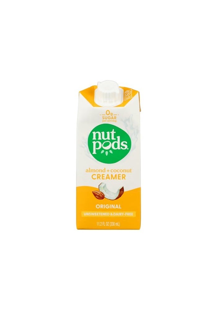 nutpods نوتبودز كريم قهوة أصلي غير محلى خالي من منتجات الألبان 112oz - Image 1