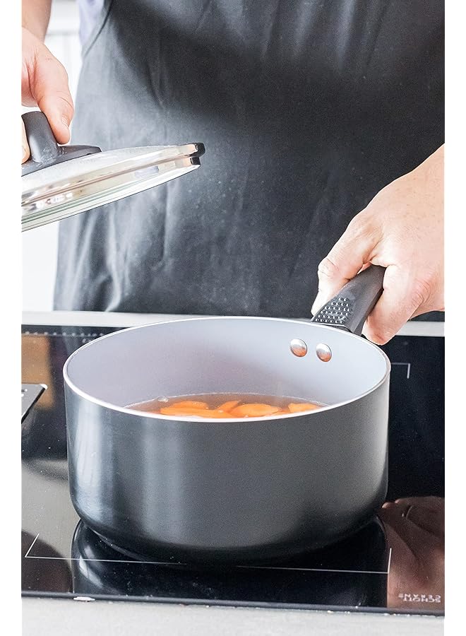 ماستر كلاس قدر طهي حثي مطلي بالسيراميك، مقاس 20 سم، مزود بغطاء - Image 5