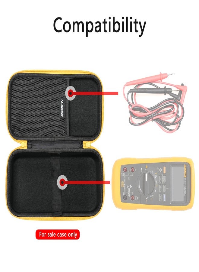 RLSOCO Fluke 87V MAX Hard Case for Digital Multimeter/Fluke 87V/E2 Industrial Electrician Combo Kit - Image 3