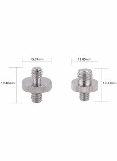Y&D 6 pcs Tripod Threaded Screw for Mount Holder 1/4inch to and 3/8 inch  - Image 3