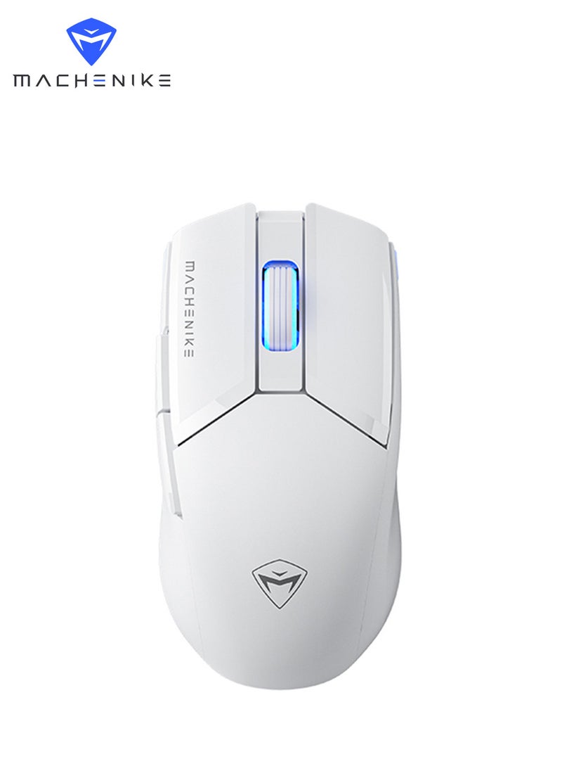 MACHENIKE - M7 PRO ماوس ألعاب لاسلكي قابل لإعادة الشحن، ماوس ألعاب مزدوج الوضع، 8000 ديسيبل متوحد الخواص، مكتب ألعاب خاص، فأرة كمبيوتر لأجهزة الكمبيوتر المحمول المكتبية - Image 1