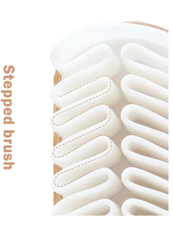 Generic Suede Brush for Shoes, Suede Brush Eraser Suede Leather Brush Hard-Wearing Crepe Brush Suede Boot Brush for Cleaning Shoe - Boots - Suede Accessories  - Image 3