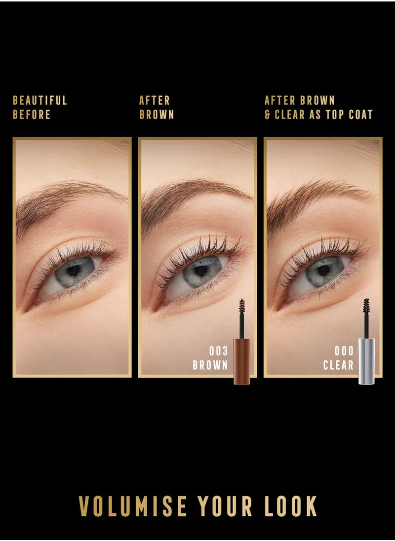 Max Factor 2000 Calorie Brow Sculpt Gel - 003 Brown