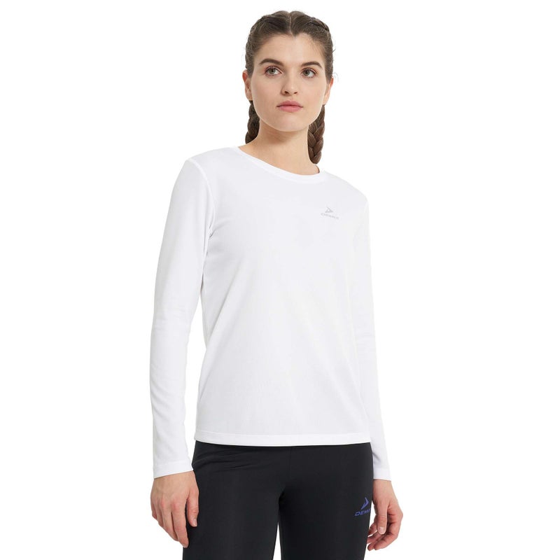 Demix Women's 4-Pack Running Longsleeves – Lightweight Longsleeves with MOVI Wick Moisture-Wicking, Breathable Fabric, Raglan Sleeves, Reflective Elements & Freedom of Movement - Image 3