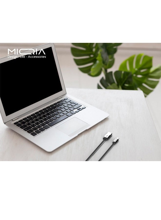 MC-22 2.4A Supercharge lightning Cable Silver