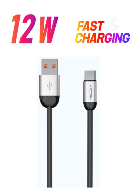 MC-22 2.4A Supercharge lightning Cable Silver