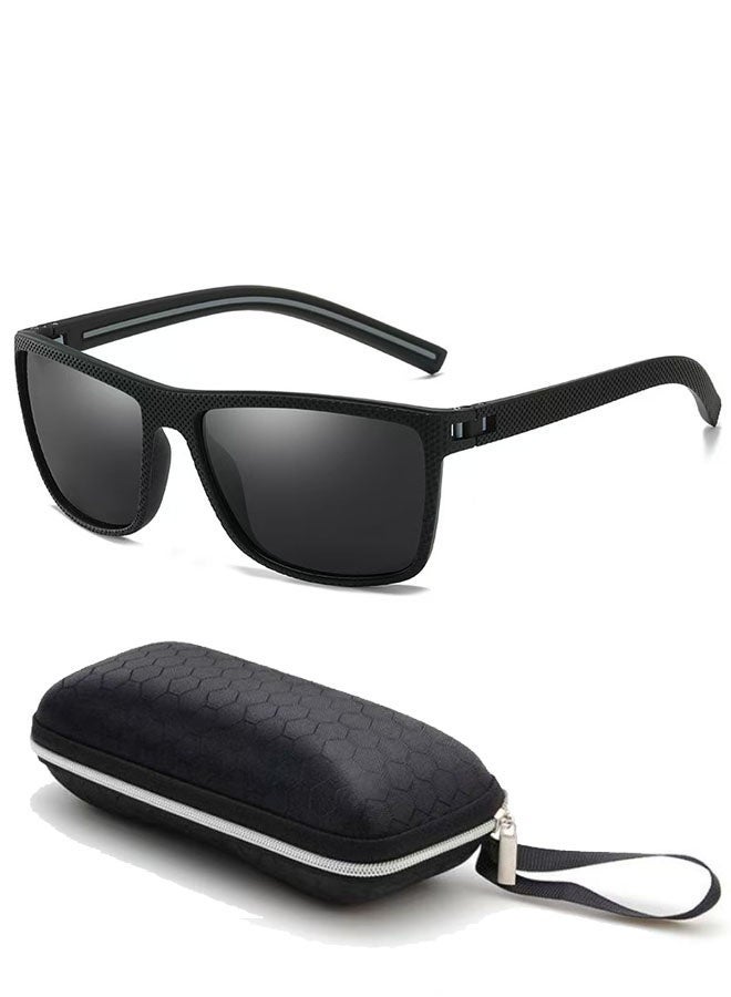 نظارات شمسية رجالية ونسائية بتصميم رياضي عتيق مضادة للأشعة فوق البنفسجية - Image 2