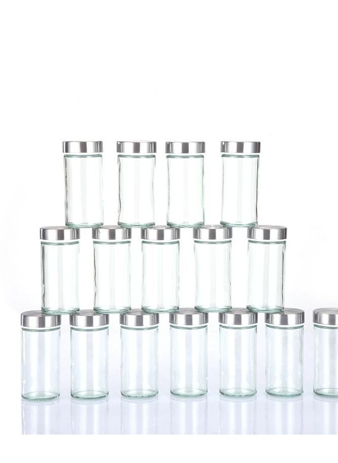 Generic - Revolving Spice Rack with 20 Jars, Rotating Spice Rack Organizer, Seasoning Organizer with Labels, Stainless Steel Spice Carousel for Kitchen Countertop, Cabinet - Image 1
