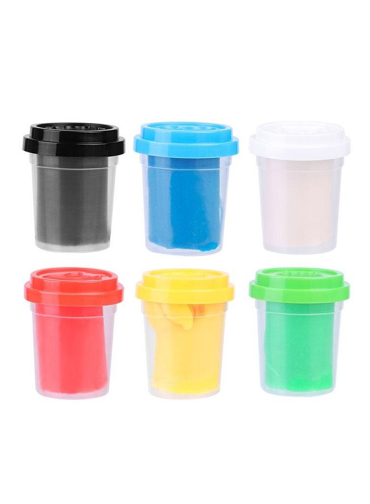 Deli 6-Piece Dough It Soft Clay Set Multicolour - Image 2