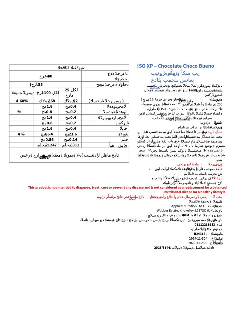 Applied Nutrition Critical Whey Protein Powder 2kg - Choco Bueno Flavor - Image 5