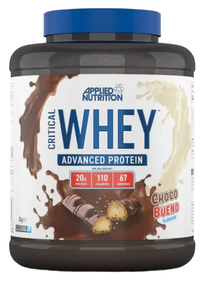 Applied Nutrition Critical Whey Protein Powder 2kg - Choco Bueno Flavor - Image 1