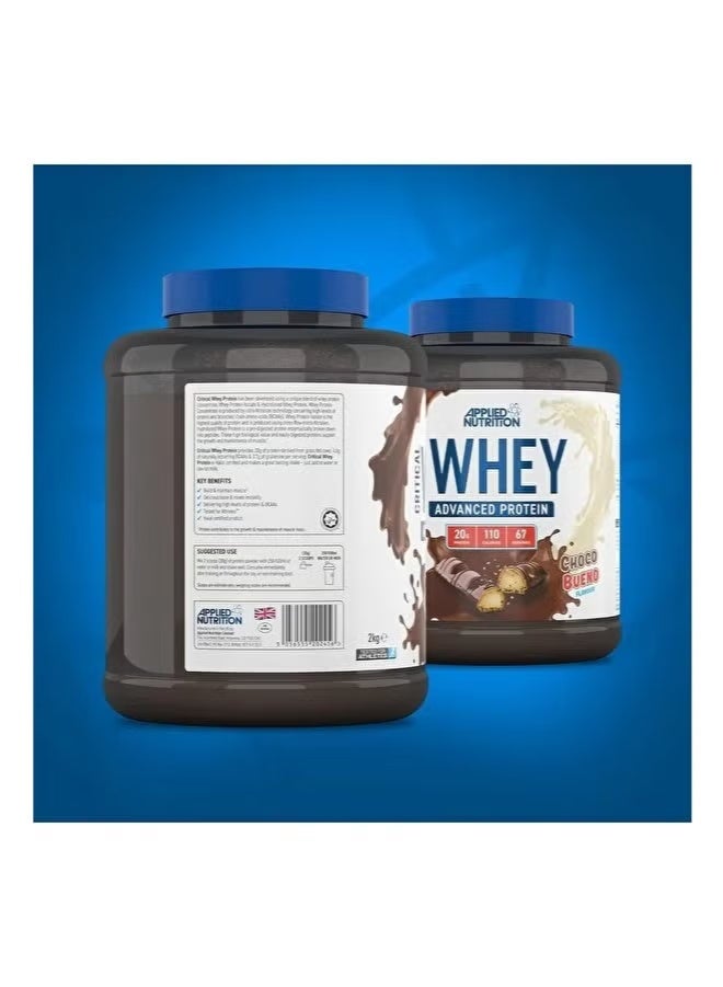 Applied Nutrition Critical Whey Protein Powder 2kg - Choco Bueno Flavor - Image 5