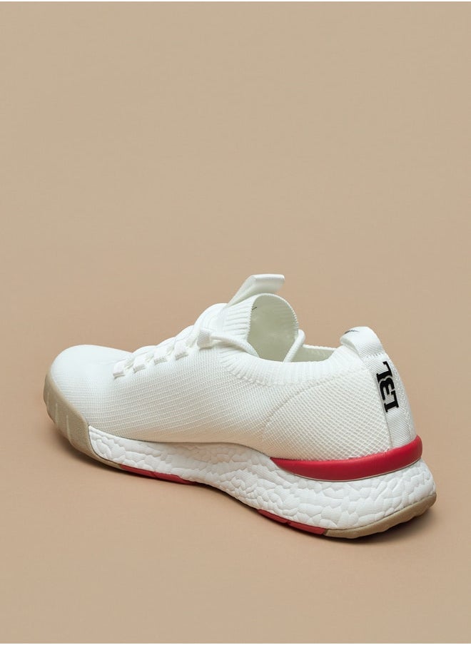 LBL by Shoexpress Textured Low Ankle Lace-Up Sports Shoes  - Image 2