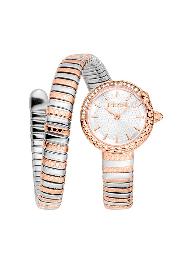 Just Cavalli Lady Snake Cerchio Snake Jc1L301M0075 - Stainless Steel Female Quartz 2 Hands  - Image 1