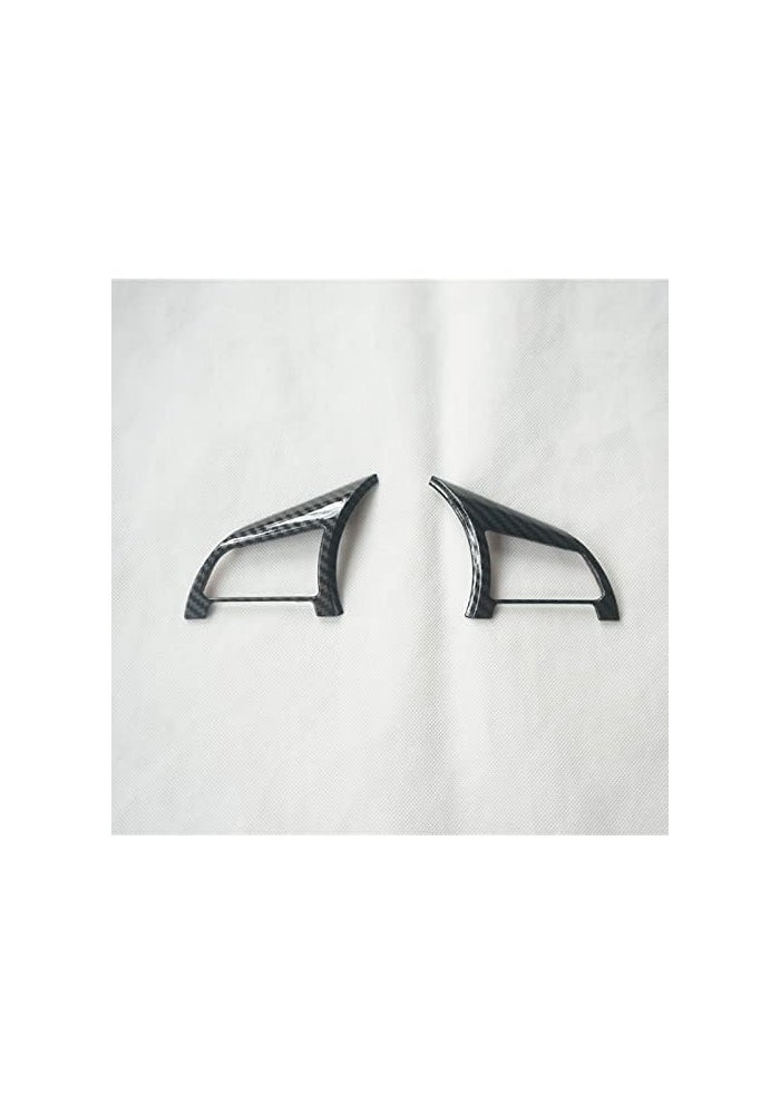 CYAuto Carbon Fiber Style Steering Wheel Trim for Nissan - Image 4