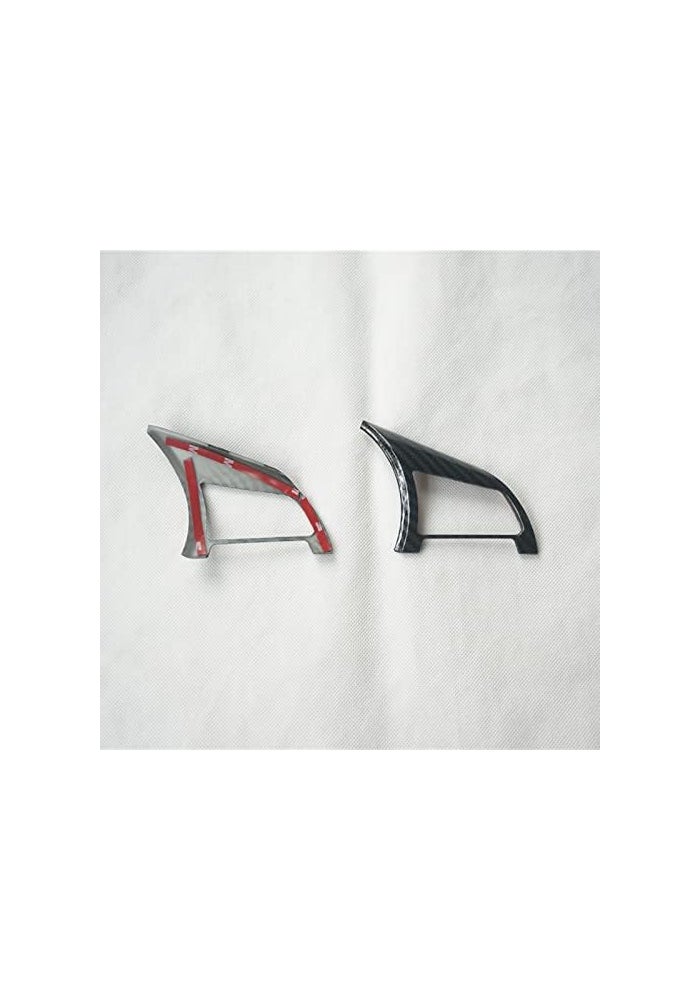 CYAuto Carbon Fiber Style Steering Wheel Trim for Nissan - Image 5