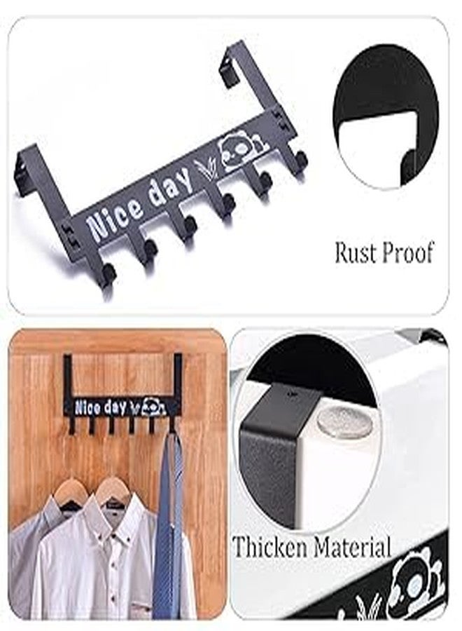 Bletilla Door Hangers for Clothes, Over The Door Hook Hanger, Door Hangers for Clothes Without Drill(Pack of 1) - Image 5