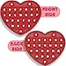 PETBSNVB Red Heart Shaped Pop Bubble Valentines Fidget Toy with Letters and Numbers Xmas Gift Sensory Toy with Alphabets Kids Birthday Party Classroom Prize Stress Reliever - Image 3
