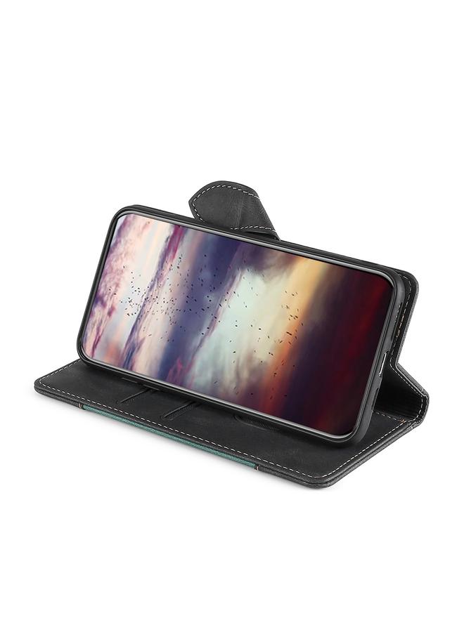 اس-توب جراب لهاتف OnePlus 9 مصنوع من الجلد بتصميم قبعة من القش ومشبك مغناطيسي من الجلد - Image 4