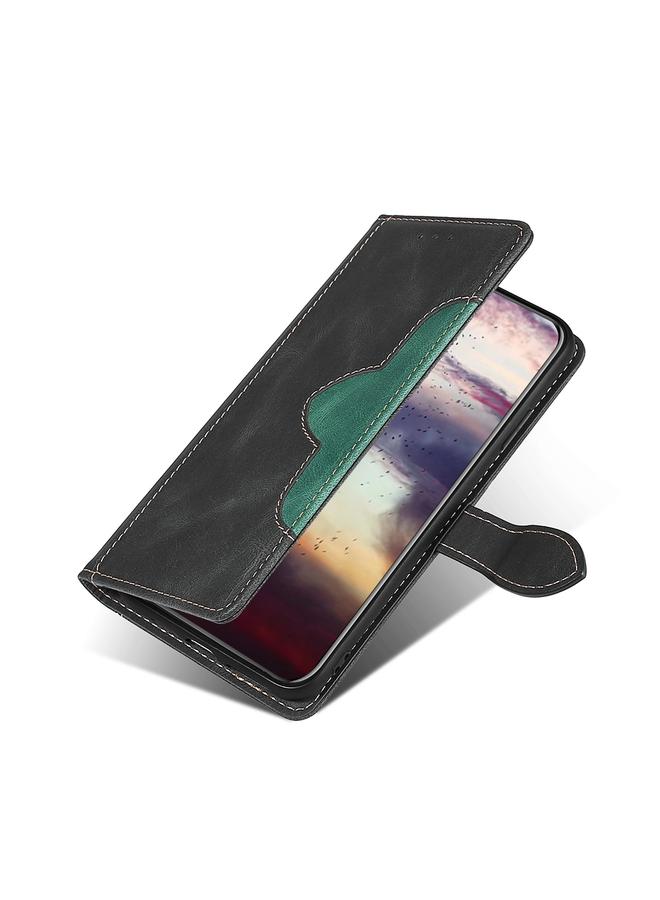 اس-توب جراب لهاتف OnePlus 9 مصنوع من الجلد بتصميم قبعة من القش ومشبك مغناطيسي من الجلد - Image 5