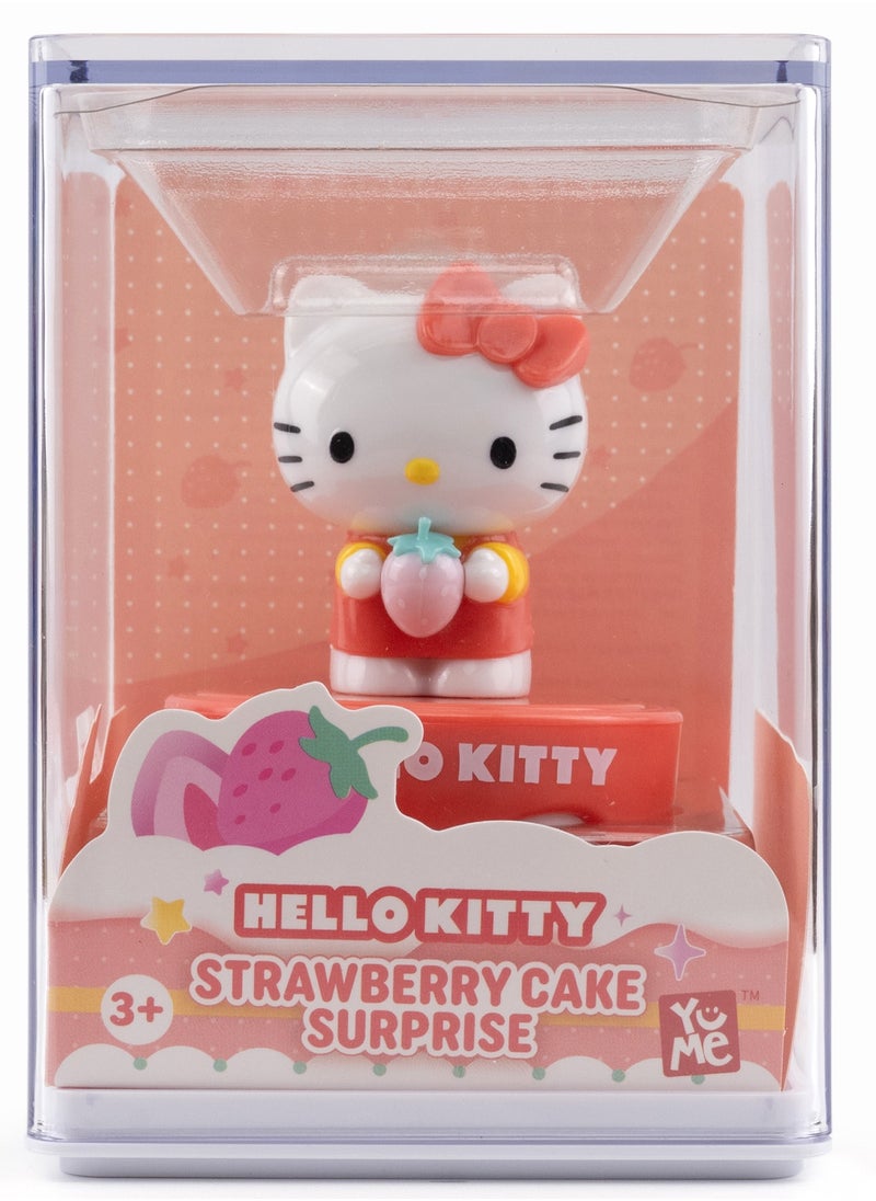 Hello Kitty Hello Kitty & Friends Strawberry Cake Surprise, Assorted 1 Piece (Character May Vary) | Collectible Figure | Display Figure | Perfect Gift for Kids and Adults Collectors!  - Image 4