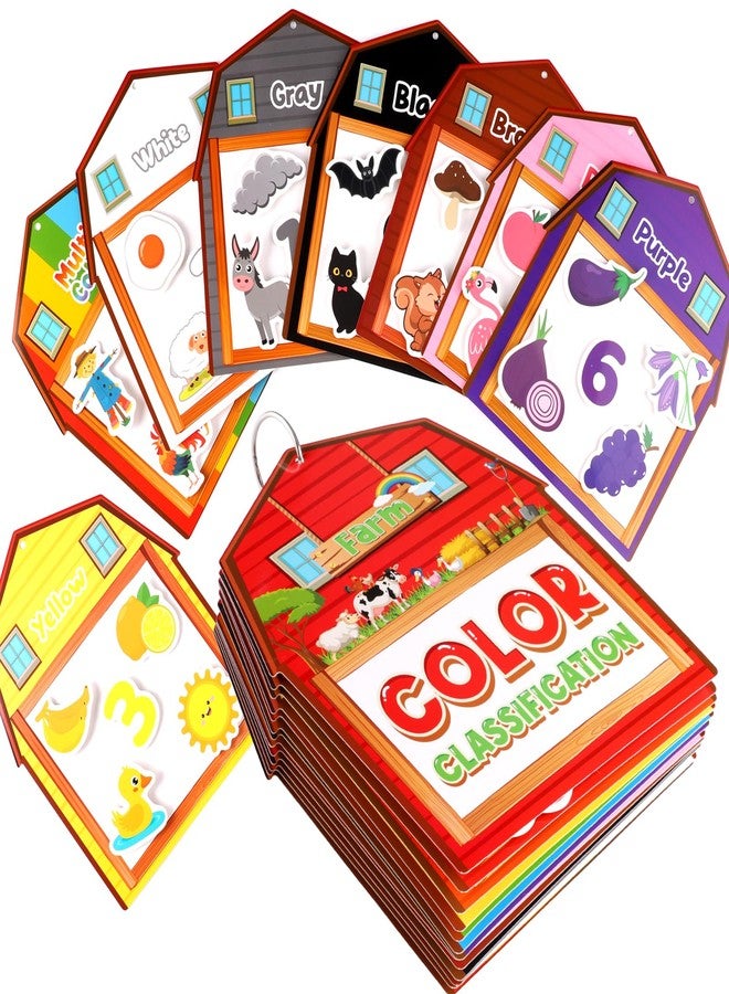 Fyguard Color Sorting Busy Books for Kids Early Childhood Education Color Matching Fine Motor Matching Boys Girls Gifts - Image 4