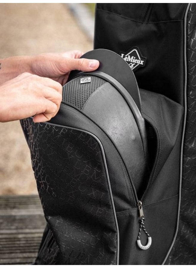 LeMieux Elite Pro Boot & Hat Bag Black - Image 2