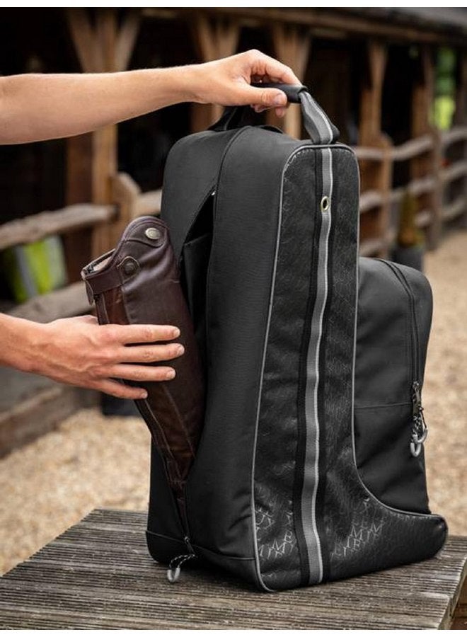 LeMieux Elite Pro Boot & Hat Bag Black - Image 4