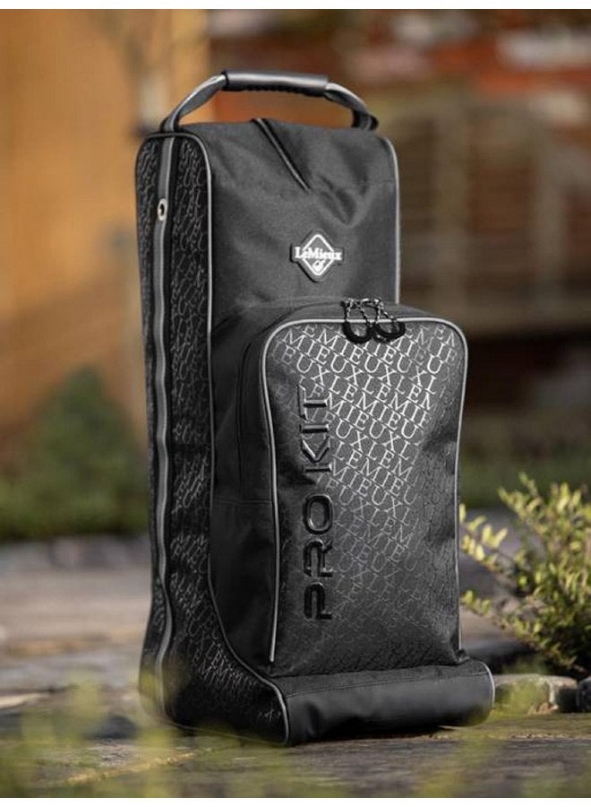 LeMieux Elite Pro Boot & Hat Bag Black - Image 3