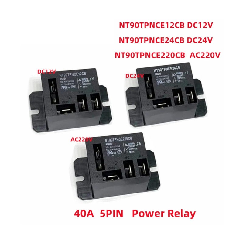 NT90TPNCE24CB 40A 12V 24V 220V استبدال مرحل ضاغط تكييف الهواء - Image 5