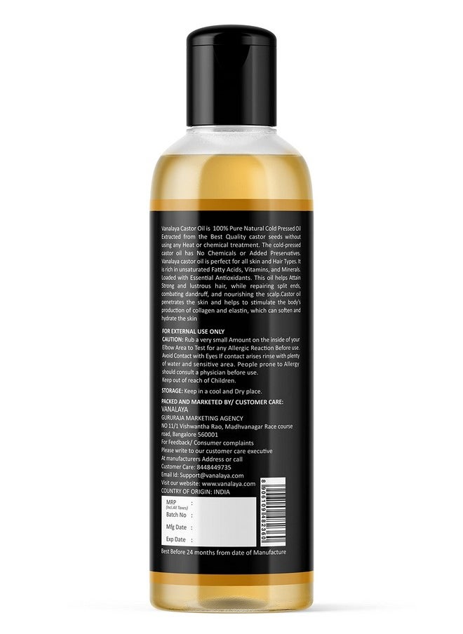 VANALAYA - Pure Cold Pressed Kalonji Oil, Black Seed Oil For Hair Growth & Skin Care No Mineral Oil, No Silicones 200Ml - Image 1