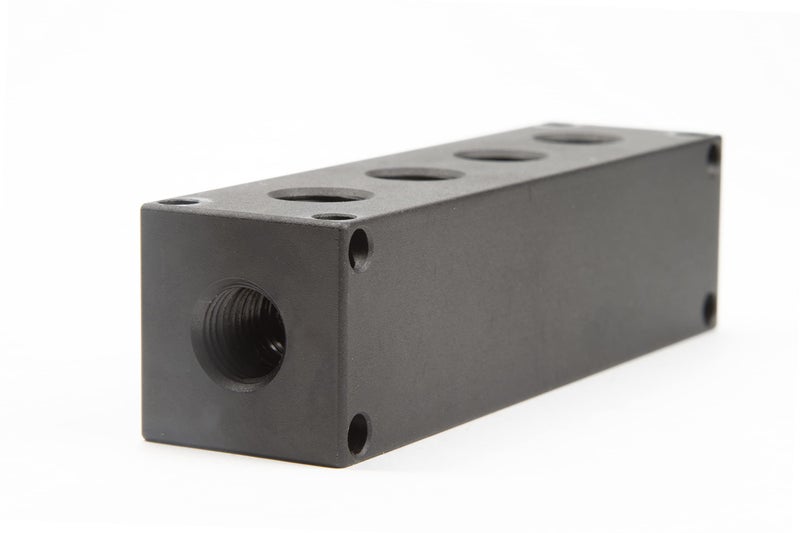 Viair 92820 6 Port Manifold with Mounting Holes, Black - Image 4