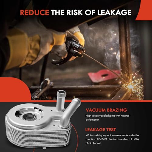 A-Premium Engine Oil Cooler Compatible with Land Rover Discovery 2004-2009 4.0L - Image 5