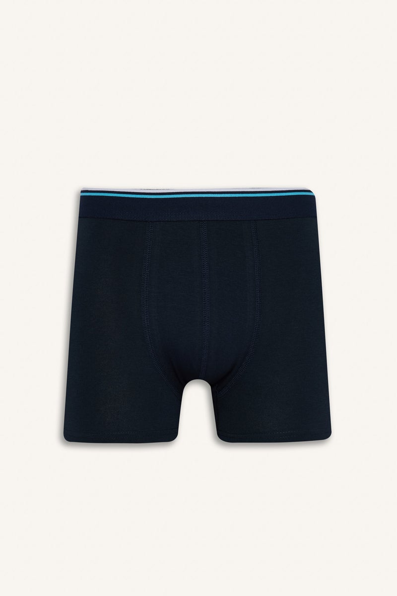 DeFacto Blue Man Regular Fit Knitted Boxer Casual - Image 3