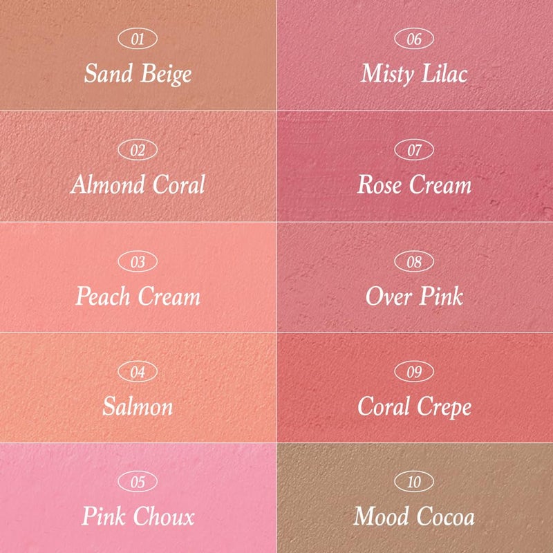 dasique Mood Blur Lip Pencil | A smooth creamy texture with hydration | Multipurpose for cheeks | Vegan (03 Peach Cream) - Image 3