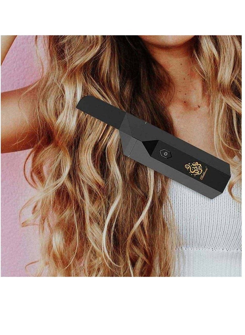 New Smart 2 in 1 Rechargeable Handheld Hair Incense Burner with Comb - Image 3