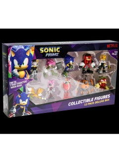 SONIC Sonic Figures 12 Pack Deluxe Box with 2 Rare Hidden Characters  - Image 2