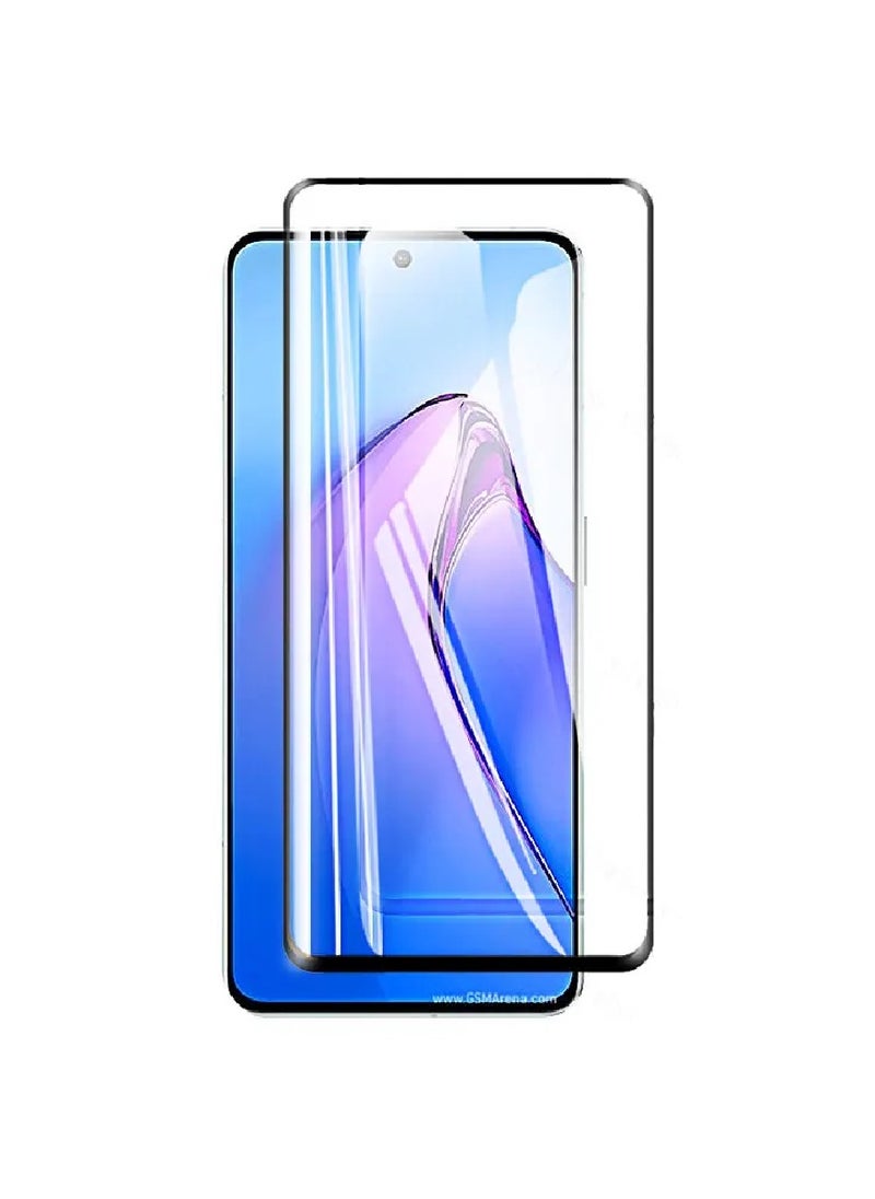 Super Tempered Glass Screen Protector 5D Designed For Oppo Reno8 Pro Full Glue Edge to Edge Full Screen Coverage And Bubble Free - Image 1