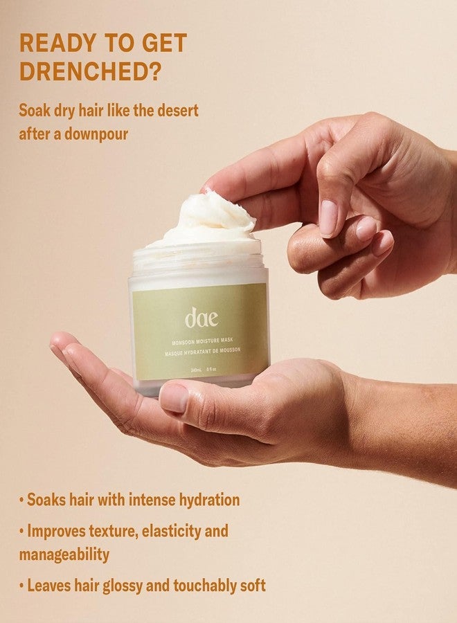 DAE Monsoon Moisture Mask - Intense Hydration, Leaves Hair Glossy & Smooth, Strengthens Elasticity, Helps Prevent Damage (2 oz) - Image 4