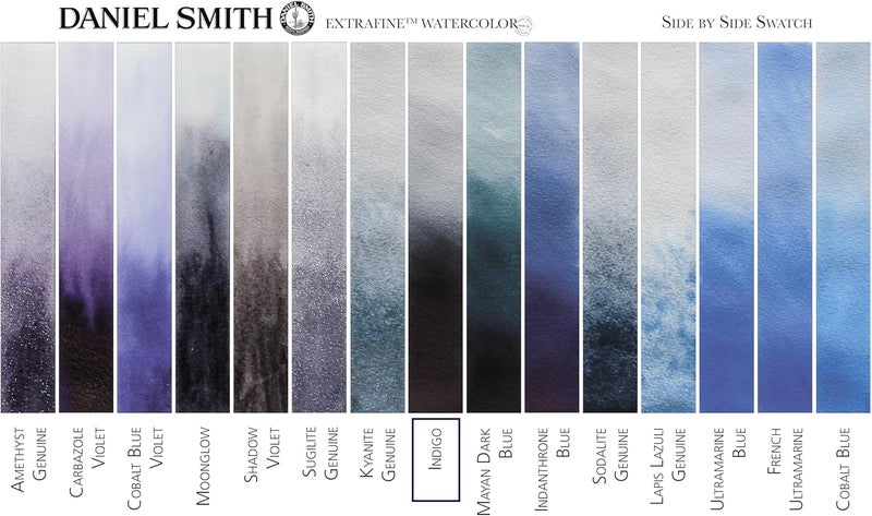 DANIEL SMITH Extra Fine Watercolor - Indigo 15ml Tube - Image 5
