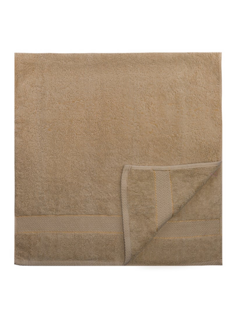 Notte Bianca Bath Sheet Camel Color  100X150 Gsm 730 Soft Excellent Absorbing - Image 3