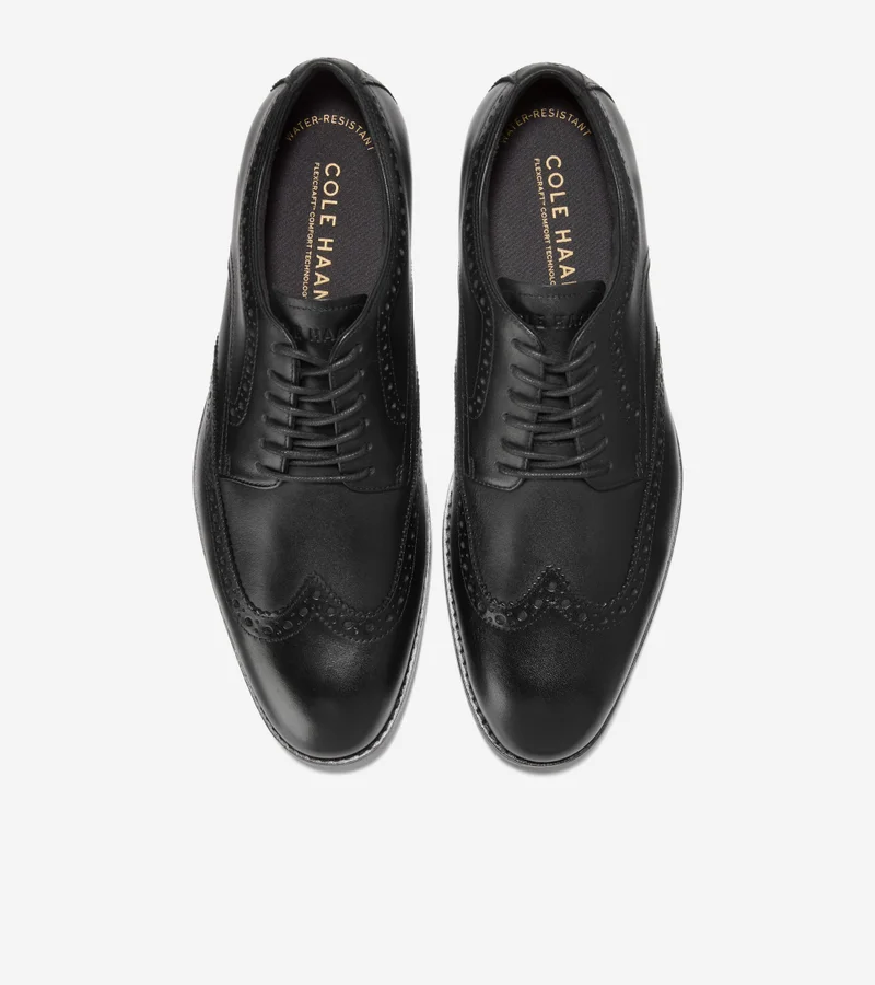 Cole Haan  Men's Harmon Grand Wingtip Oxfords for Men | Best Price UAE