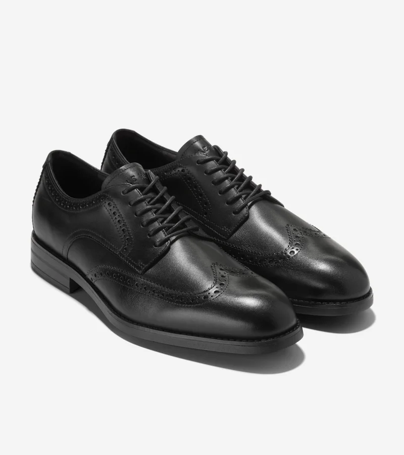 Cole Haan  Men's Harmon Grand Wingtip Oxfords for Men | Best Price UAE