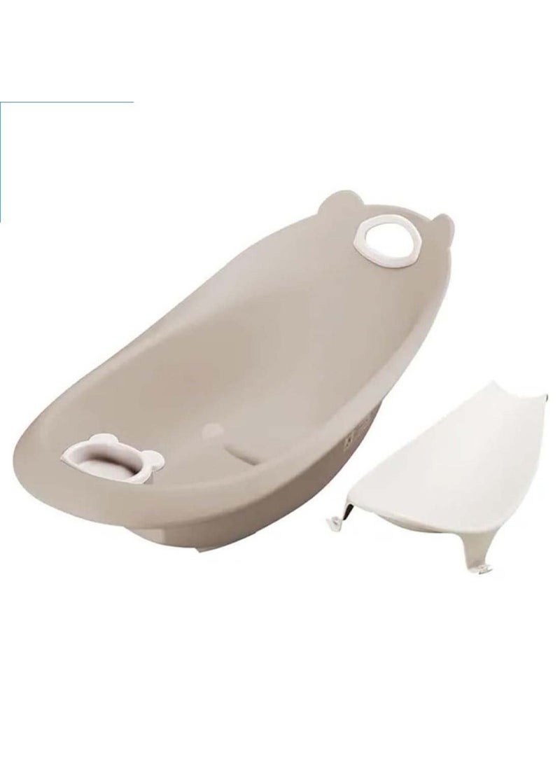 STAR BABiES Smart Sling 3-Stage Tub - Coffee With Free Rubber Duck Toy Pack Of 4 Yellow - Image 3