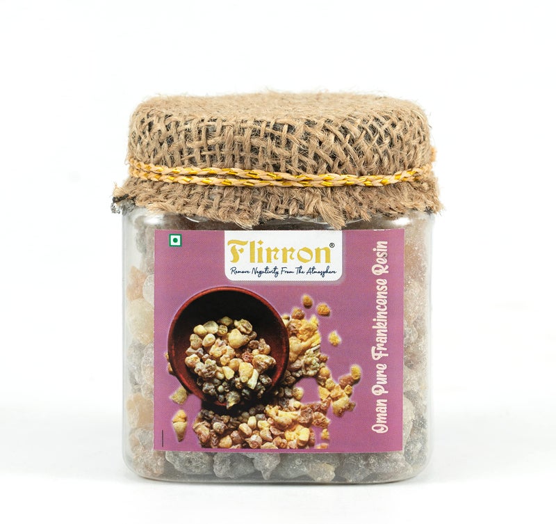 FLIRRON Oman Pure Frankincense Resin, Frankincense Resin, Boswellia carterii, Monastery Incense, Frankincense Tears, Granules (125 Gm) - Image 2