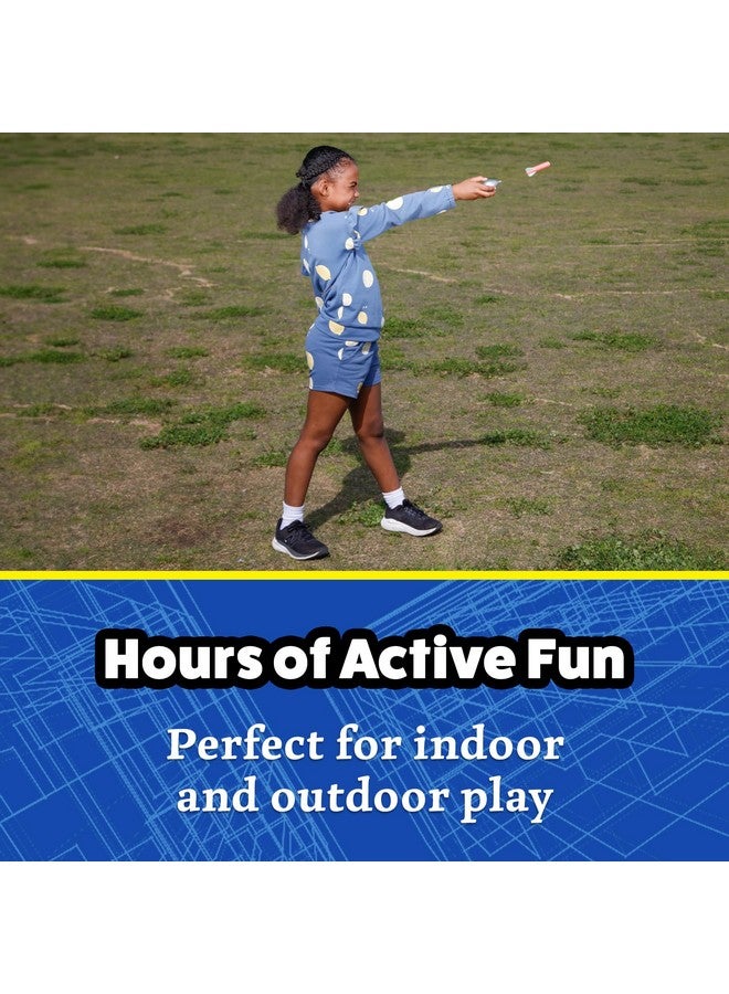 Stomp Rocket Squeeze Rocket 8 Player Party Pack - Includes 8 Launchers, 40 Soft Foam Rockets - Rocket Launcher STEM Gift - Ages 4 & Up - Fun Backyard & Outdoor Kids Toys Gifts for Boys & Girls - Image 3