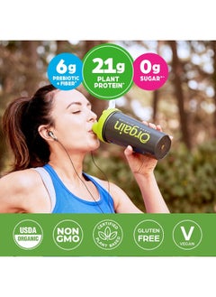 Orgain Organic Vegan Protein Powder, Creamy Chocolate Fudge  - Image 3