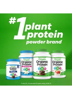 Orgain Organic Vegan Protein Powder, Creamy Chocolate Fudge  - Image 4