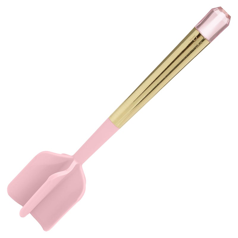 Paris Hilton Meat Chopper with Pink Jewel Shaped Handle HeatResistant up to 400F Dishwasher Safe Kitchen Tools and Utensil Pink and Gold
